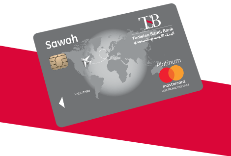 Carte bancaire Allocation Touristique SAWAH 